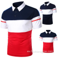Diseño de camisa de ropa de golf para hombres personalizados polo camisas